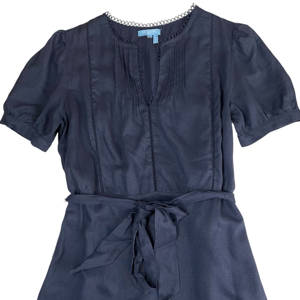 Draper James RSVP Puff Sleeve Tiered Dress Large - Picture 5 of 12